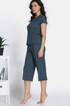 Zivame 2 Mile Fashion Knit Poly Capri Sets - Stormy Weather — thumbnail 3